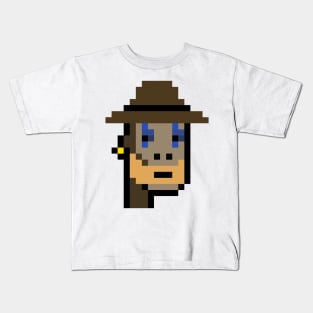 Nft Ape CryptoPunk Kids T-Shirt